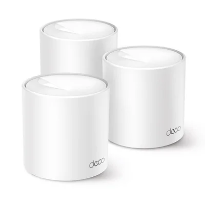 Kit C/3 Roteadores Tp-link Deco X10 Wi-fi 6 Archer Ax1500 Gigabit Dual Band