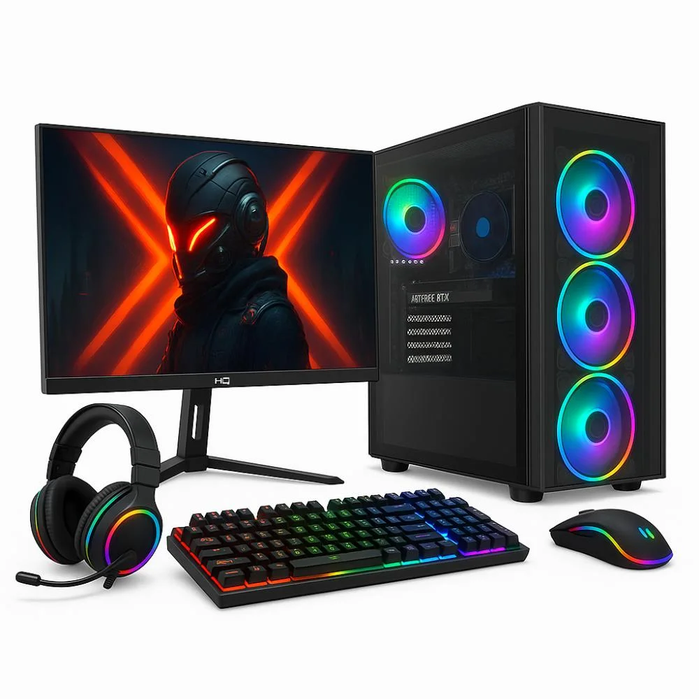 PC Gamer Completo Balão.info New G Ryzen 7 5700g, 16gb, Radeon Rx 6600 8GB, SSD M2 512gb, Monitor 24" 180hz - Skr3