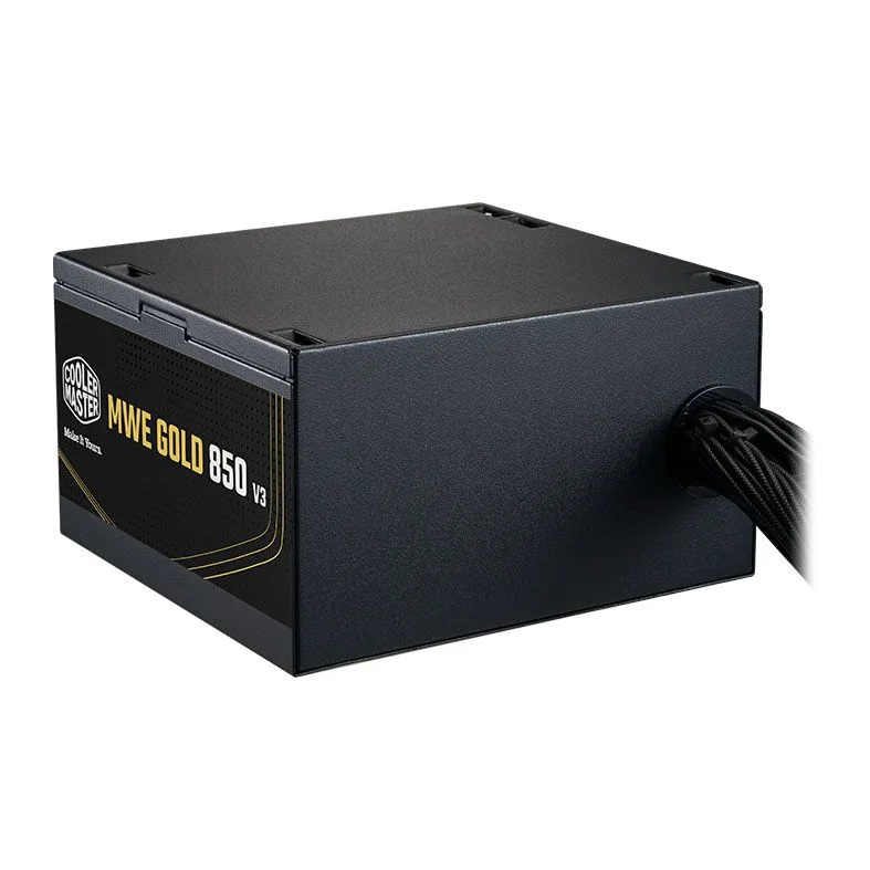 Imagem 2 de 5 do produto Fonte Cooler Master Mwe 850w 80 Plus Gold Atx C/cabo - Mpe-8506-acag-bbr
