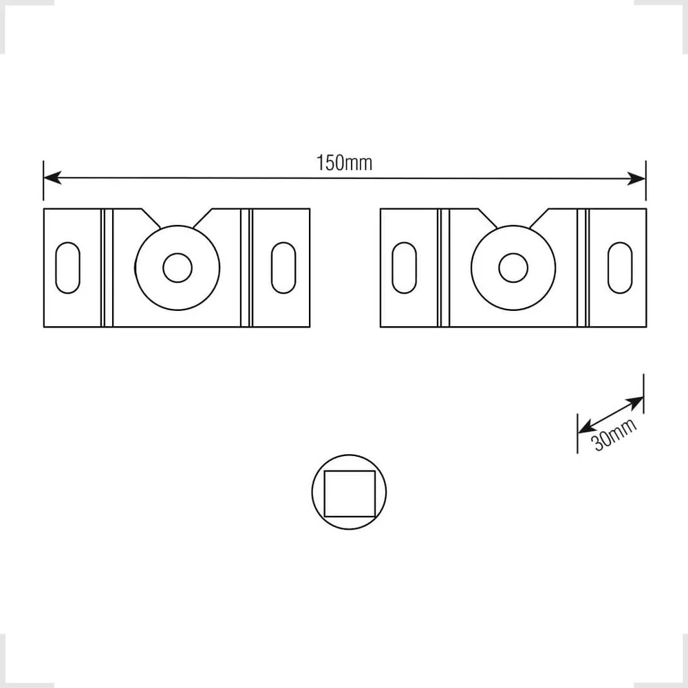 Imagem 5 de 5 do produto Suporte Para Televisão Universal Kit 25 Peças De 10 A 71 Pol Preto Cs0060u-kit25