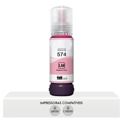 Tinta  T574120al T574120 T574 574 Light Magenta   L8050 L18050 L 8050 L 18050 70ml