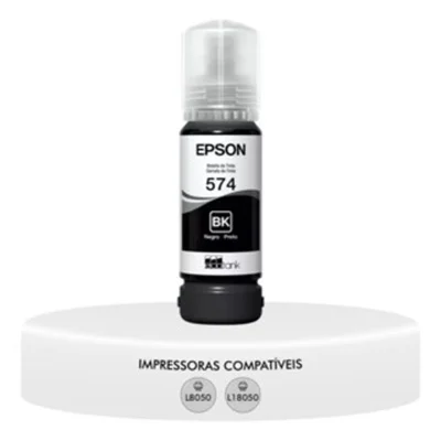 Refil De Tinta T574 Preta   L8050 L18050