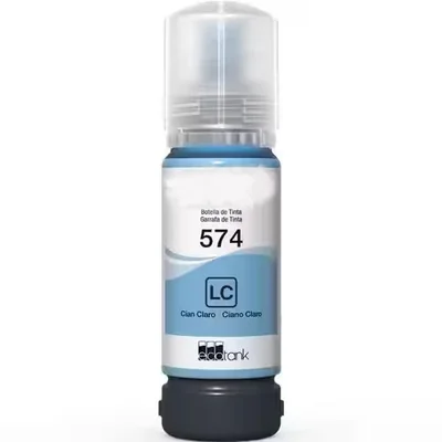 Tinta  T574120al T574120 T574 574 Light Ciano   L8050 L18050 L 8050 L 18050 70ml