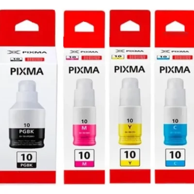 Kit 4 Tinta Gi10 G5010 G5011 G6010 G6011 G7010 G6010 Orig. Bk Tricolor