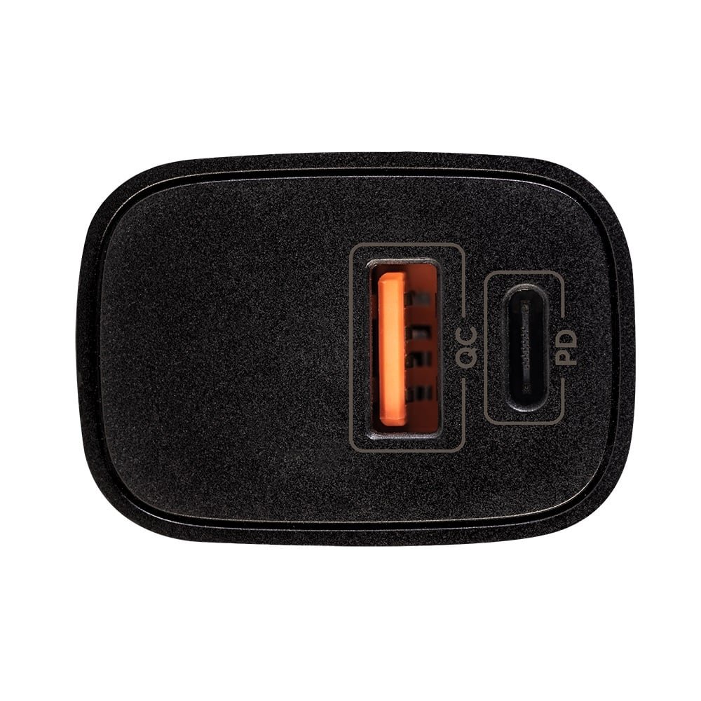 Fonte Carregadora Preto / Carregador Turbo Bivolt Rápido Com Cabo Tipo C
