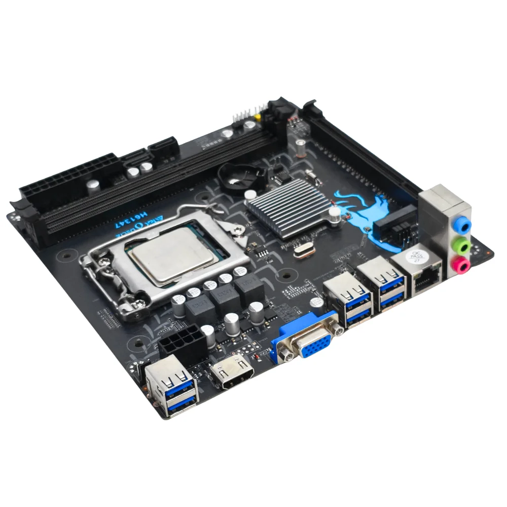 Kit Placa Mãe Delta H61347 Micro Atx Com Processador Intel Core i5 3470 3.2ghz HDMI Ddr3 Até 16gb 7