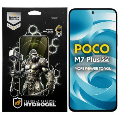 Película Para Xiaomi Poco M7 Plus - Hydrogel Gamer Fosca - Gshield