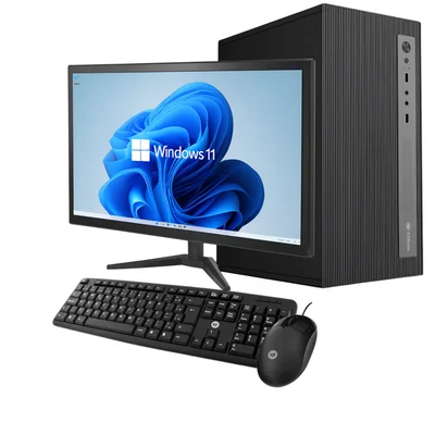 Computador Home Completo Nexstart, Intel Core i3, SSD 240GB, 8GB Ram, Monitor, Teclado E Mouse