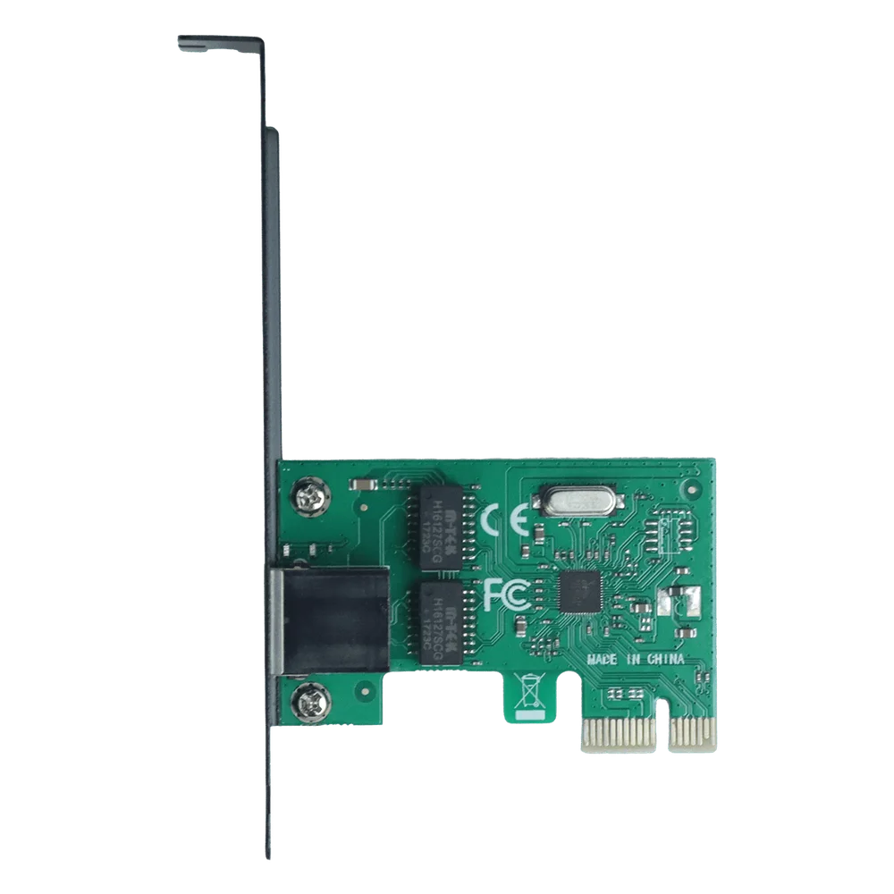 Imagem 3 de 5 do produto Placa De Rede Gigabit 1x Rj45 PCi-e X1 Rj45 PCyes Lc1000-1p