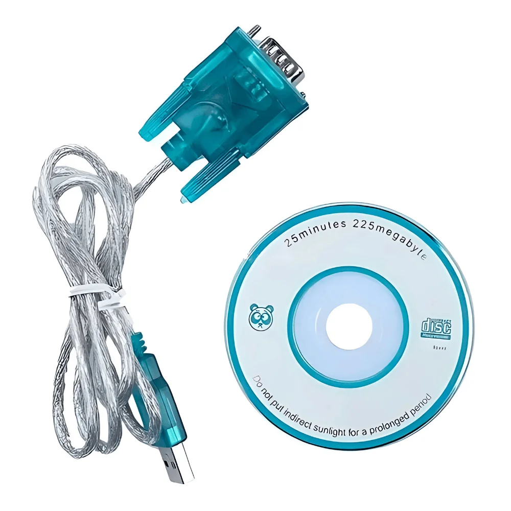 Imagem 4 de 4 do produto Cabo Adaptador Usb M / Serial M Db9 - Rs232