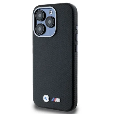 Case Amet Bmw Carbon Full Black Metal Iphone 16
