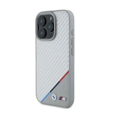 Case Bmw Serie M  Carbon Tricolor Guess Magnesafe Iphone 16 Pro