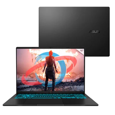 Notebook Asus Zenbook - Core 5 210h, 16gb, 512gb, RTX 4050, Tela 16 144hz, WINDOWS 11 - Matte Black