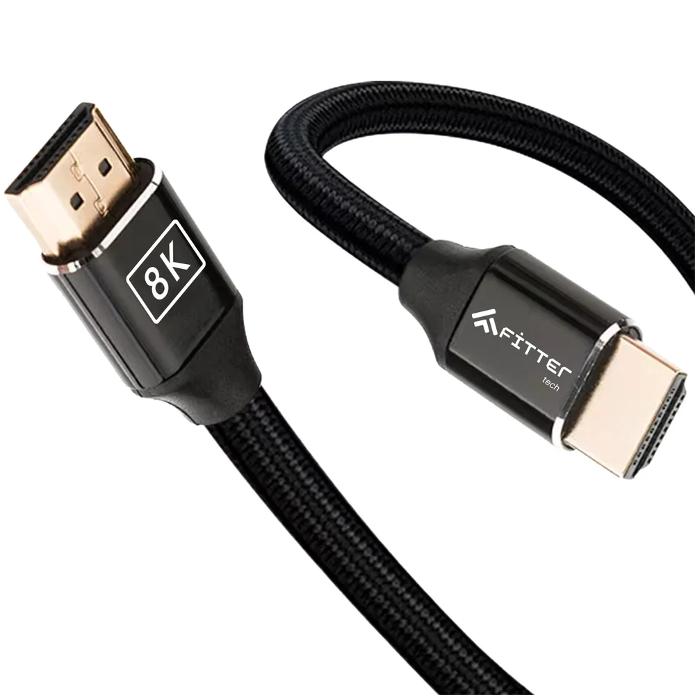 Cabo HDMI 2 Metros Uhdtv 8k 48GBps 3d Ready 144hz Em 4k Funcao Cec-arc