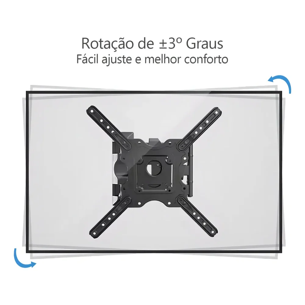Imagem 2 de 5 do produto Suporte Articulado De Parede Fa4 Para Tv E Monitor 32" A 65