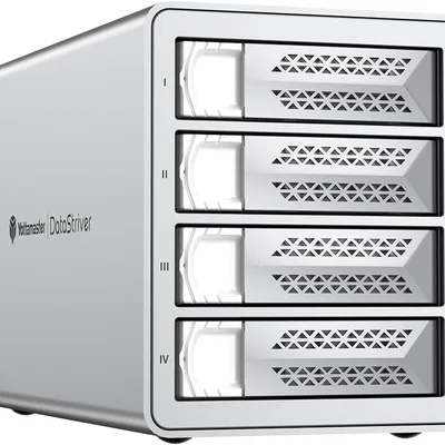 Hd Storage Das 4 Baias Hd Sata/ssd 2.5" E 3.5" - Usb-c 3.2 Gen2 10gbps