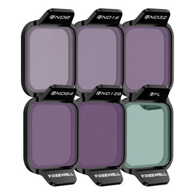 Kit de Filtros ND / PL para Drone DJI Flip e DJI Lito X1 - Freewell (Standard Day)
