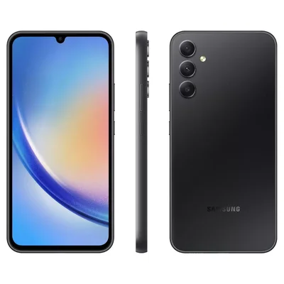 Usado -  Samsung A34 128 Gb Preto - Excelente
