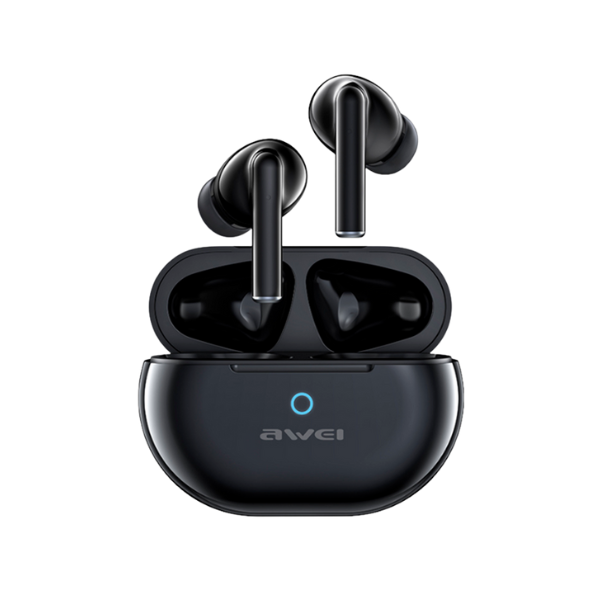 Fone Bluetooth Awei T61 Intra-auricular | Redução De Ruído, Design Esportivo E Bateria Longa