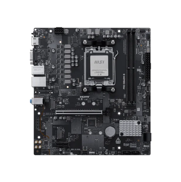 Placa Mãe Msi Pro B840m-b, Amd Am5, Matx, Ddr5 - Pro B840m-b 6