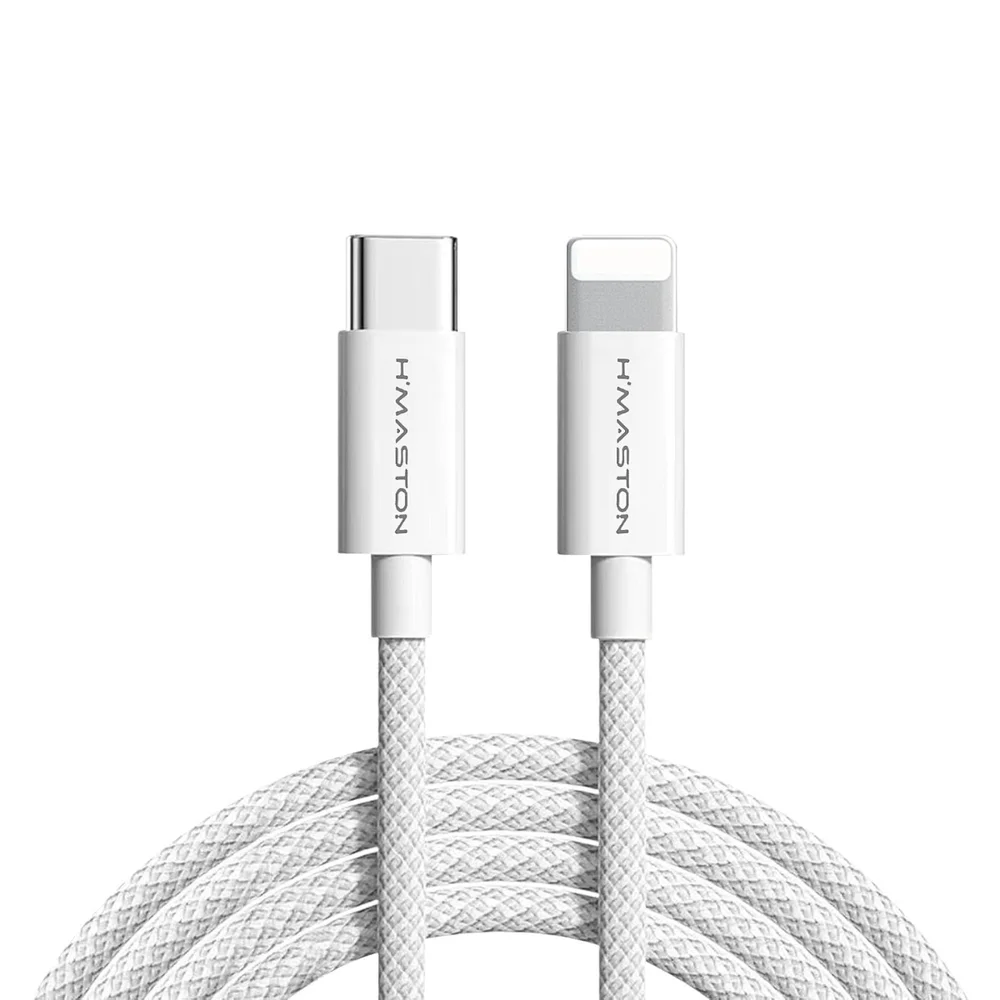 Imagem 2 de 5 do produto Cabo Turbo Lightning Branco Pd 1m Flexível Rápido Seguro Produto Garantido