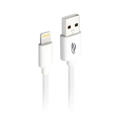 Cabo Usb A Lightning Branco Econômico Alta Resistência Postagem Rápida