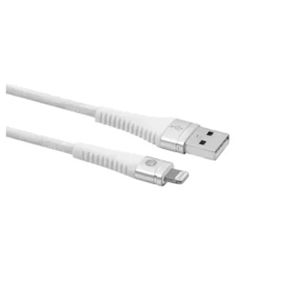 Cabo Usb A Lightning Branco Econômico Resistente Durável Envio Rápido