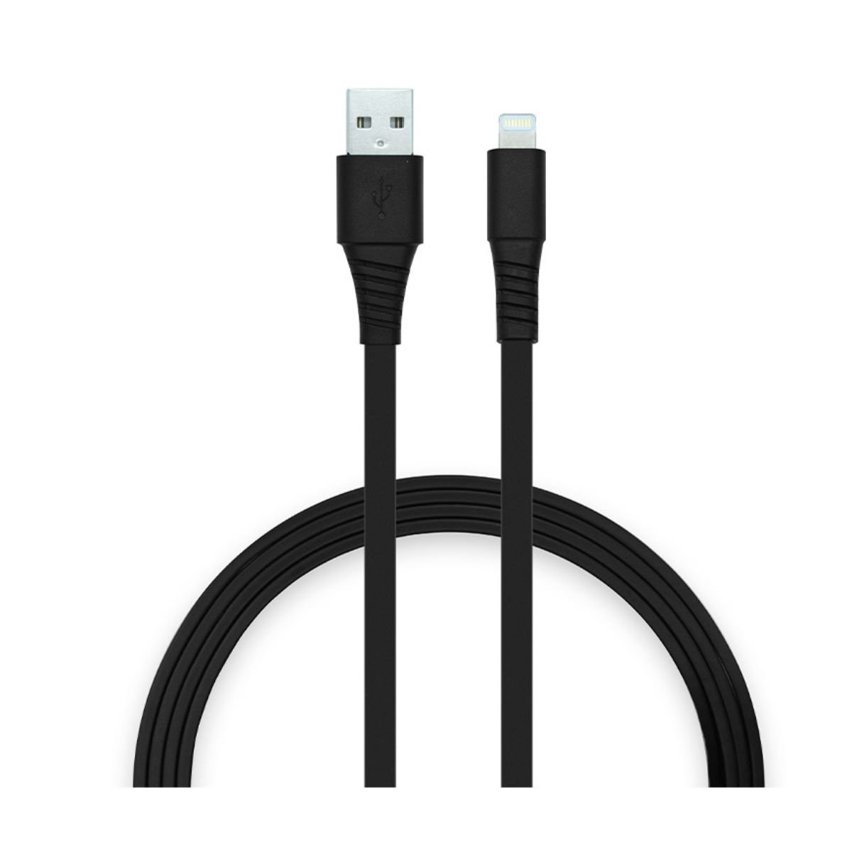 Cabo Usb A Para Lightning Preto Econômico Confiável Rápido Durável