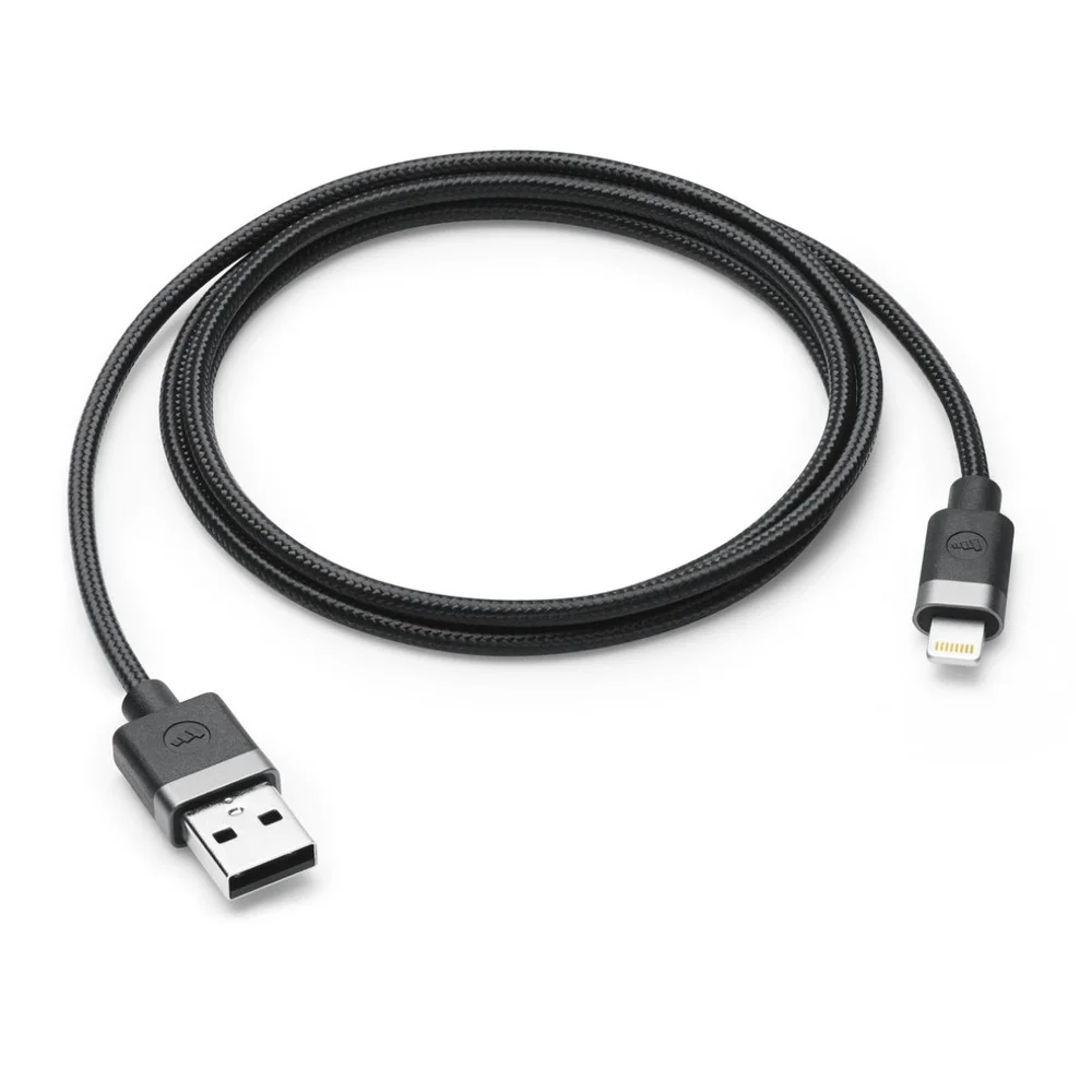 Imagem 4 de 5 do produto Cabo Lightning Preto Usb A Econômico Resistente Garantia De Uso Fácil