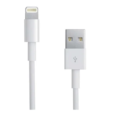 Cabo Reforçado Branco Usb A Lightning Rápido Confiável Com Garantia