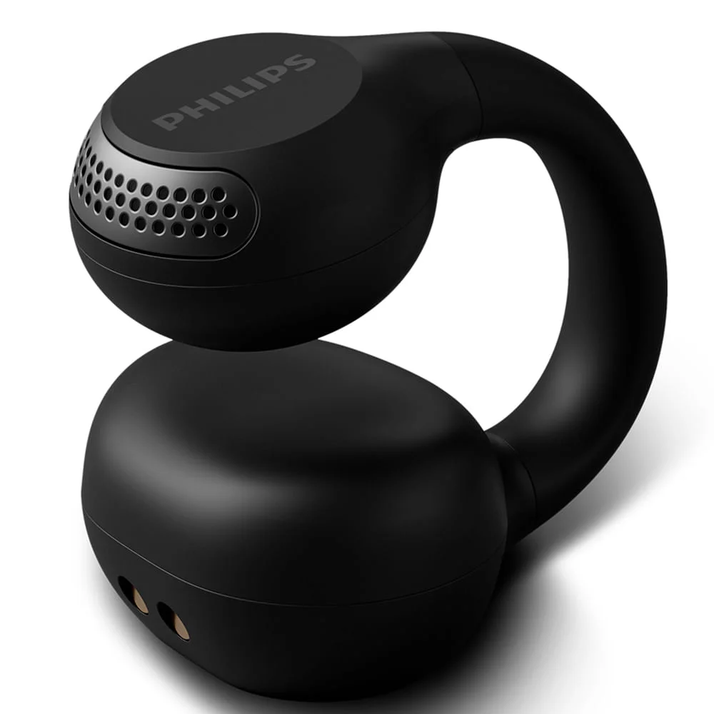 Imagem 3 de 5 do produto Fone De Ouvido Philips Ear Clip Tws Bluetooth Preto - Taq2000bk/00 - N/a