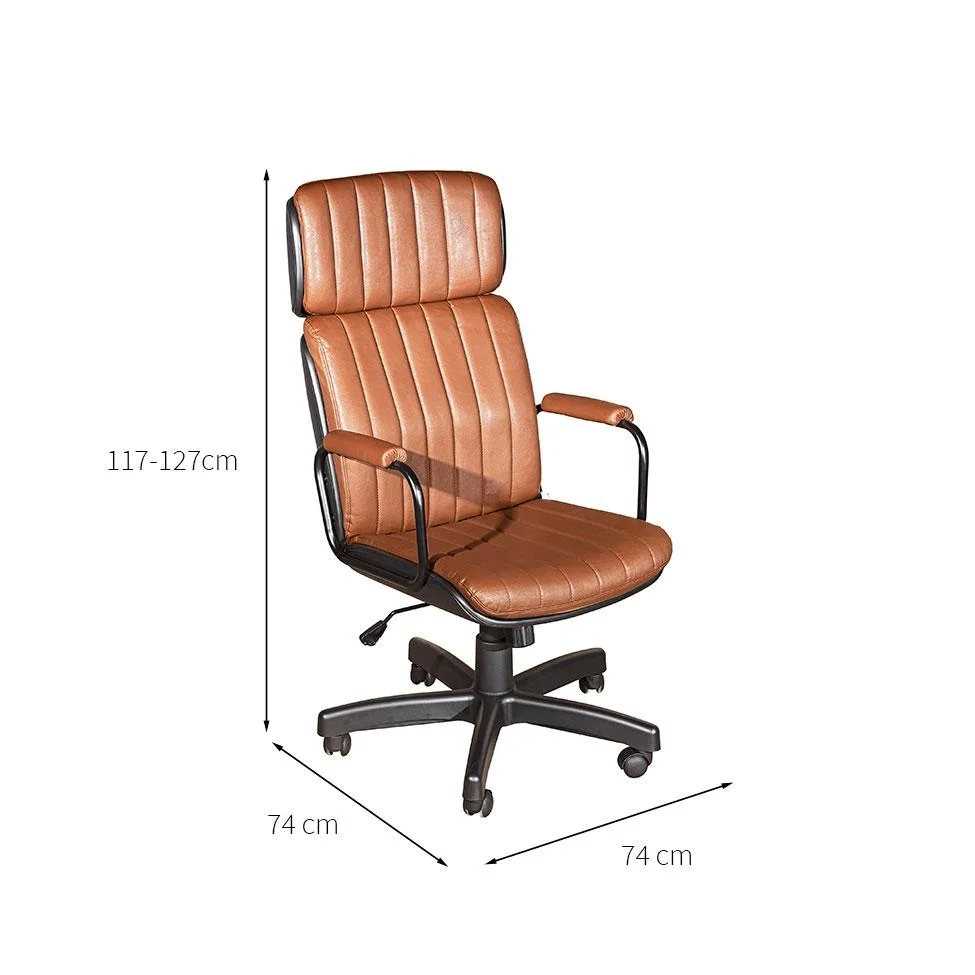 Imagem 3 de 4 do produto Cadeira De Escritório Diretor Pasalino Giratória Caramelo
