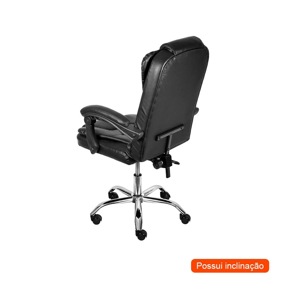 Imagem 4 de 5 do produto Cadeira De Escritório Diretor Jacarta Preta