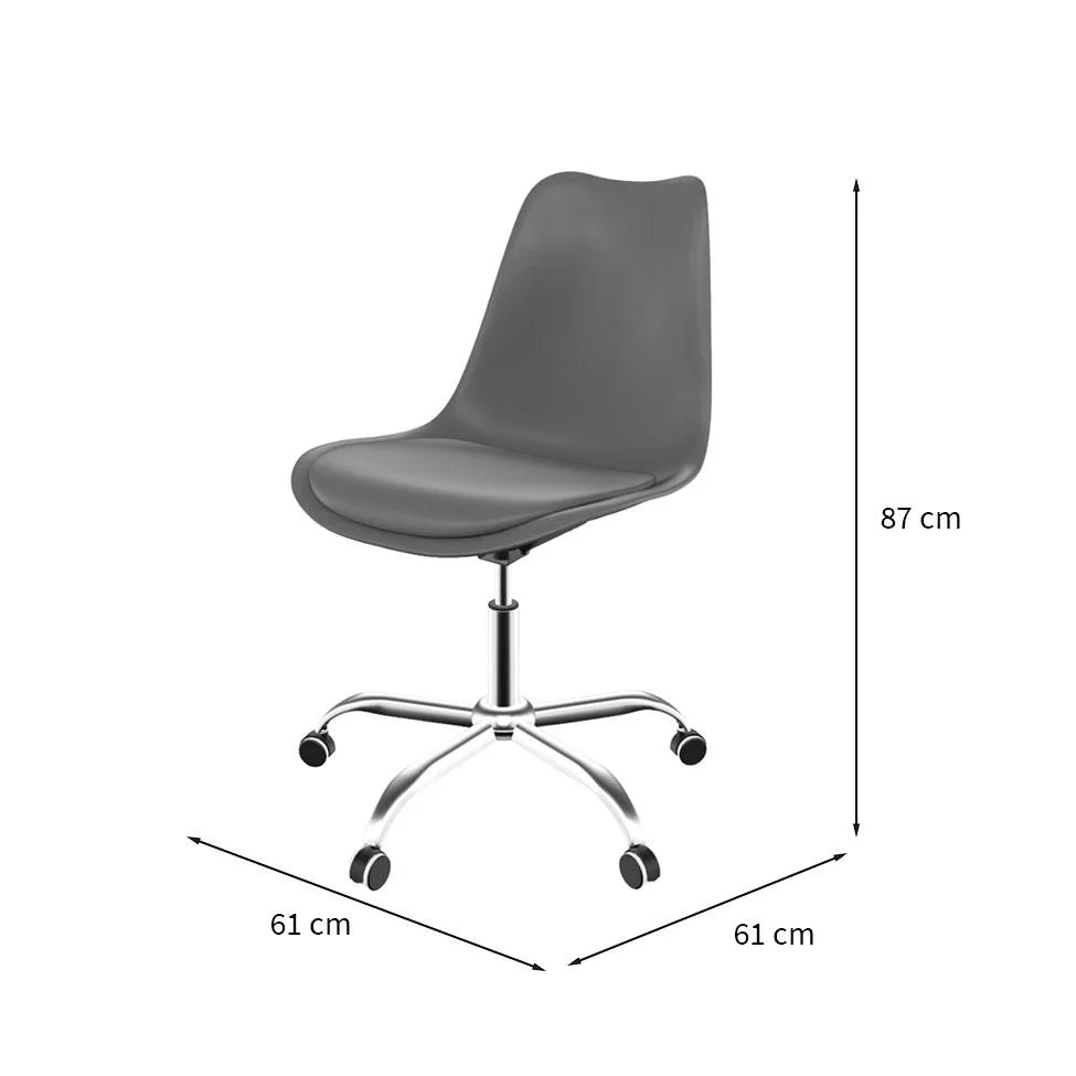 Imagem 4 de 4 do produto Cadeira Saarinen Office Konkret E Cromada