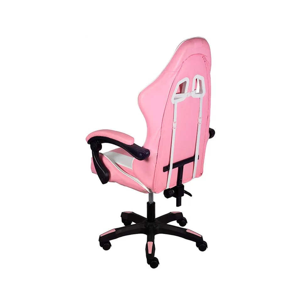 Imagem 3 de 4 do produto Cadeira Gamer Hawker Poliuretano Rosa