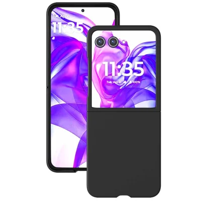Capa Premium para Motorola Razr 60 Ultra - Encaixe Perfeito, Design Elegante, Leve e Fina, Proteção contra Arranhões e Uso Diário - Cor: Preto