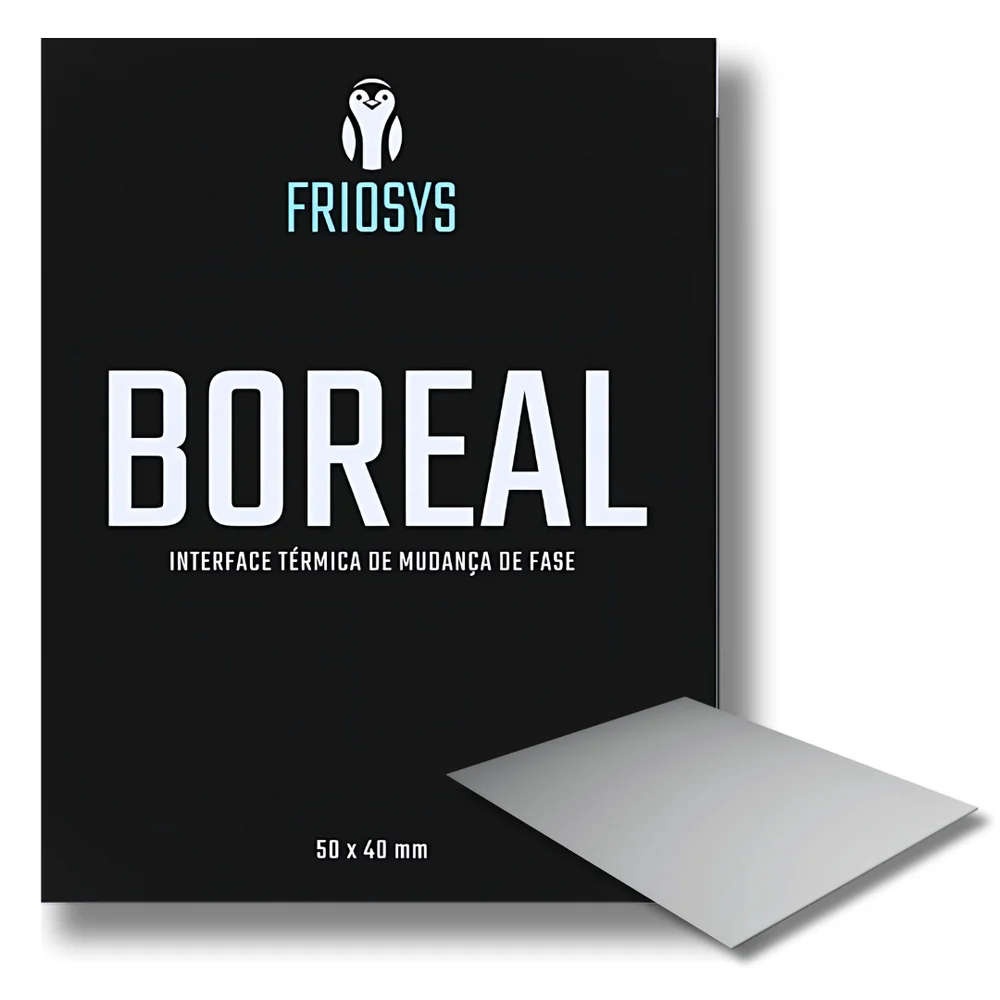 Interface Térmica De Mudança De Fase Friosys Boreal 50x40mm 4
