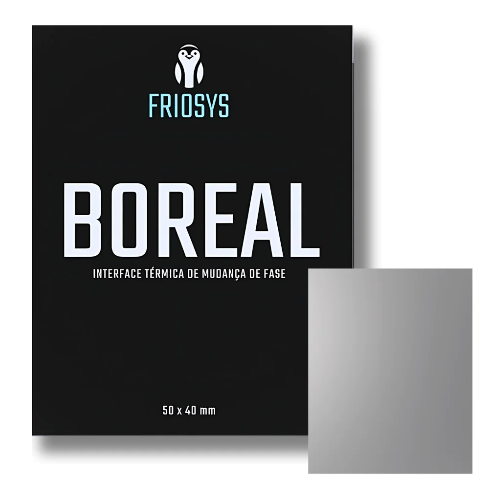 Interface Térmica De Mudança De Fase Friosys Boreal 50x40mm 8