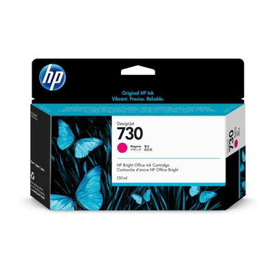 Cartucho De Tinta Hp 730 Magenta P2v63a | Plotter Hp T1600 T1700 | 130ml