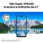 Smartphone Samsung Galaxy A17 256gb - Cinza, Ram 8GB, Tela 6.7”, Câmera Tripla 50mp + Selfie 13mp