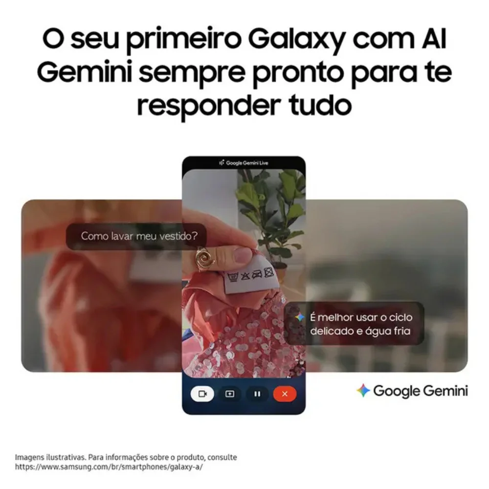 Smartphone Samsung Galaxy A17, 128 GB, RAM 4 GB, Câmera Tripla 50MP + Selfie 13MP, Tela 6.7",... 6