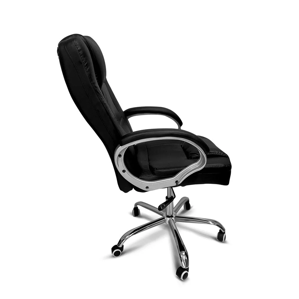 Imagem 2 de 4 do produto Cadeira De Escritório Executiva Com Rodinhas Hy-589 Com Elevador Á Gás Gl