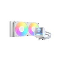 Water Cooler Gamdias Chione P5 RGB 240mm Amd/intel P5-240 Wh Com Display Branco 2