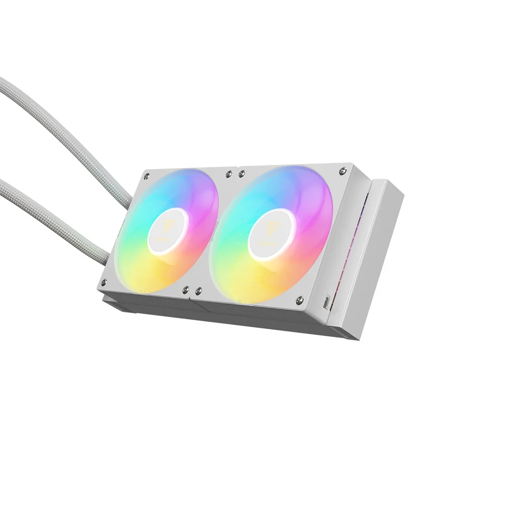 Water Cooler Gamdias Chione P5 RGB 240mm Amd/intel P5-240 Wh Com Display Branco 6
