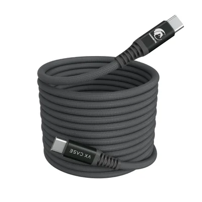 Cabo Magnetic Dragon Vx Case 3m Tipo-c / Tipo-c Chumbo ( 1 Ano De Garantia)