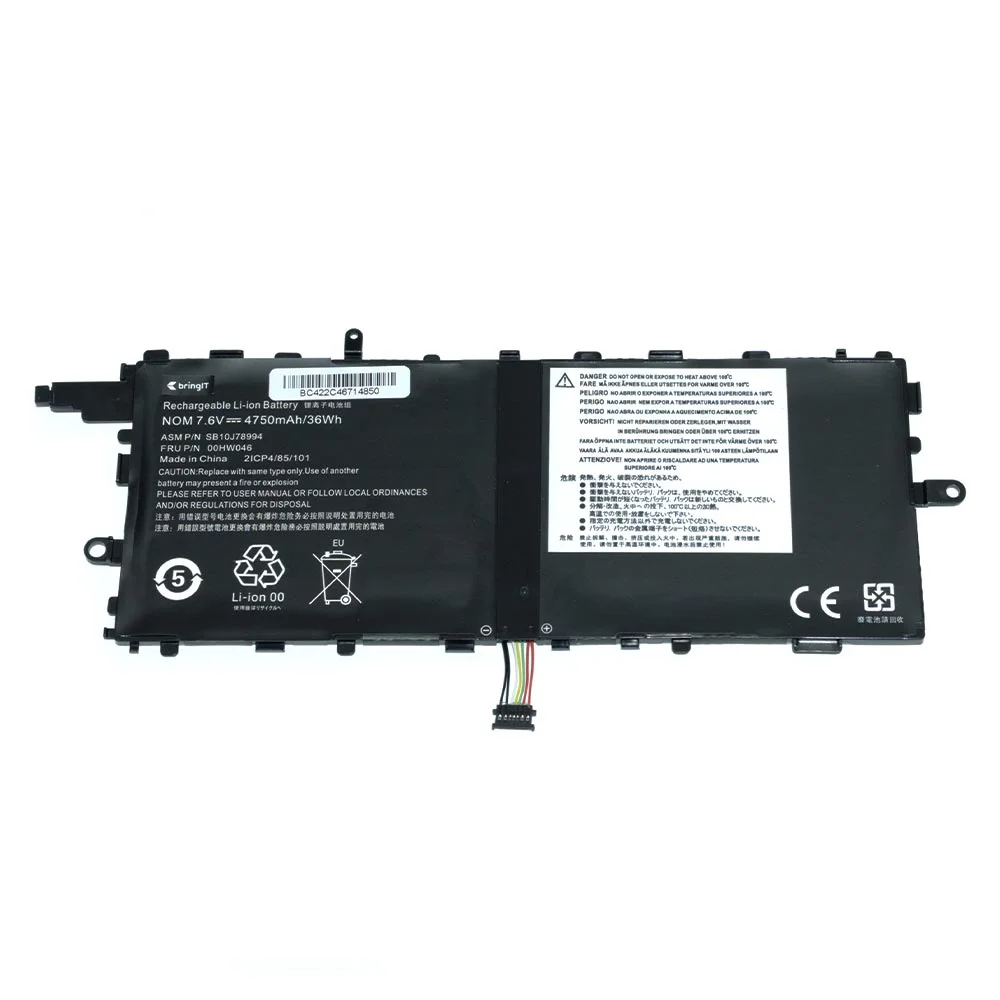 Bateria Para Notebook Lenovo Thinkpad X1 Tablet 20gg0000us