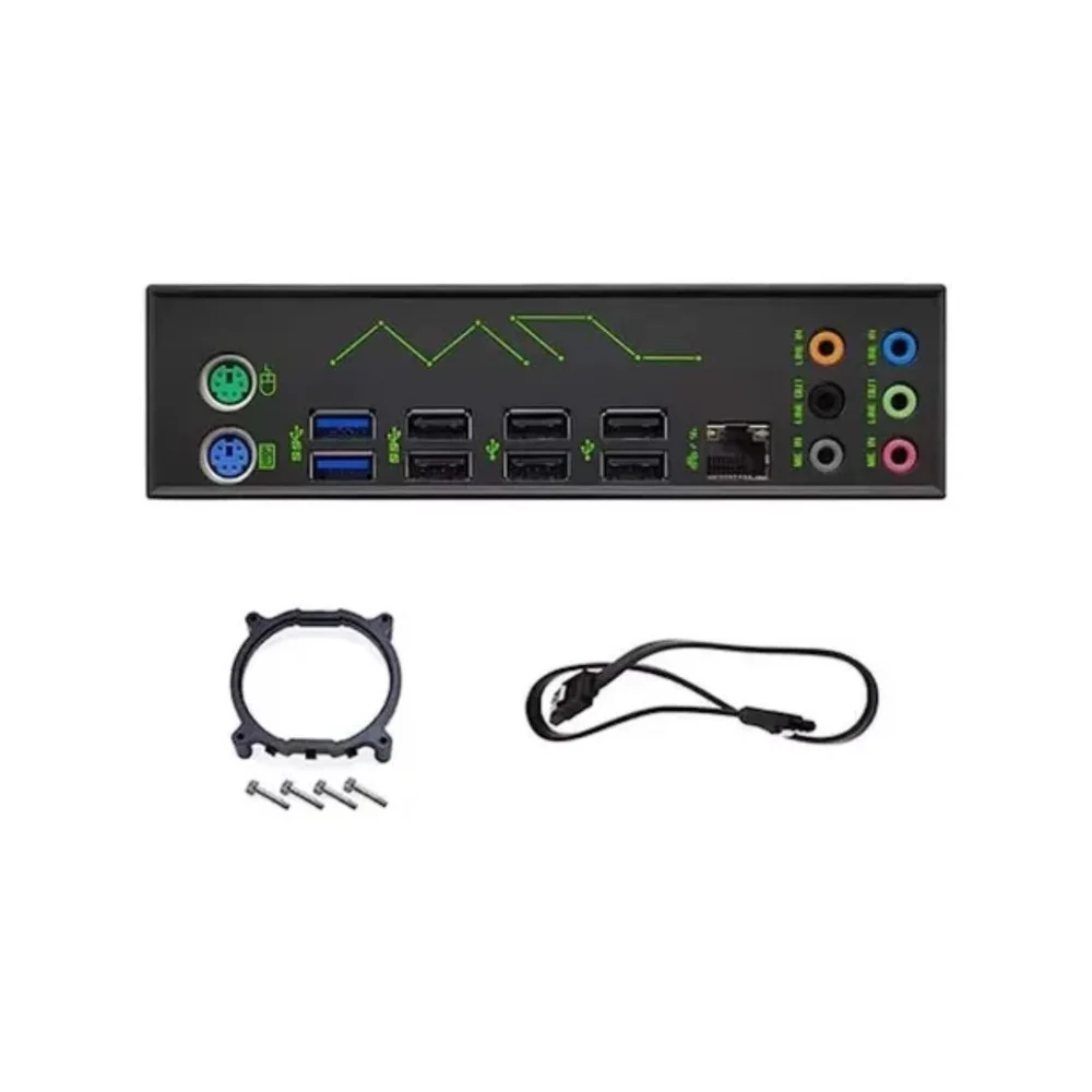 Imagem 4 de 5 do produto Placa Mae X99 Machinist Atx Mr9s Green Ddr4 Nvme Sata 8 Slot Verde-escuro