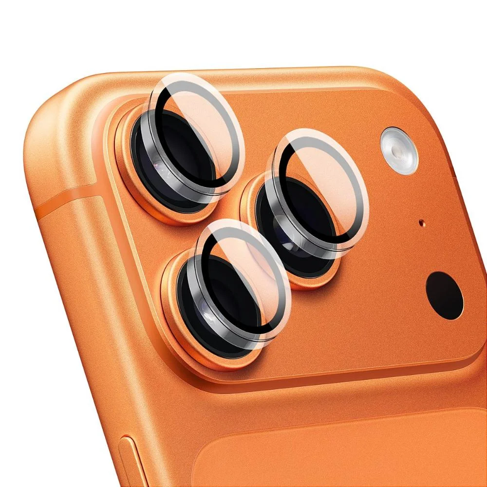 Protetor De Lente Para Iphone 17 Pro Max - Survivor - Transparente Com Molde Aplicador - Frame Para Câmera - Gshield