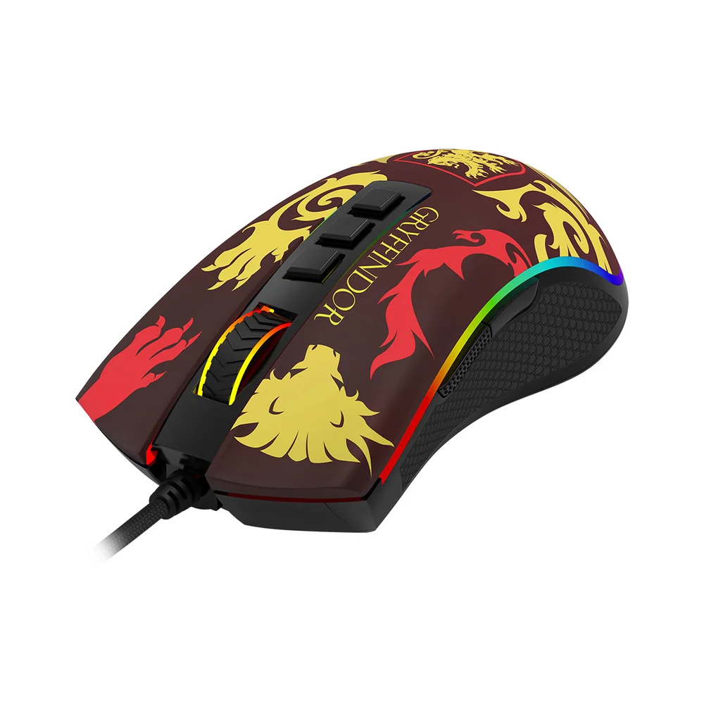 Imagem 2 de 5 do produto Mouse Gamer Harry Potter Grifinoria Redragon Hp-711g