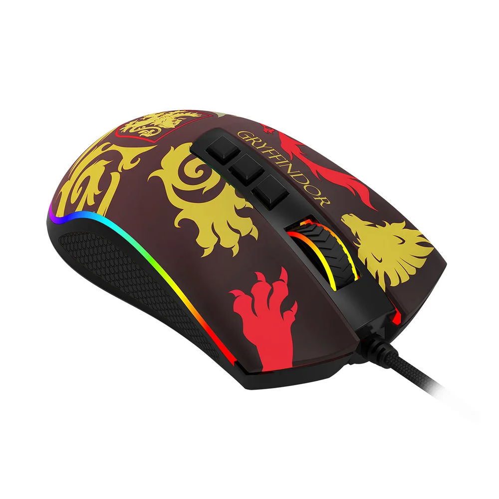 Imagem 3 de 5 do produto Mouse Gamer Harry Potter Grifinoria Redragon Hp-711g